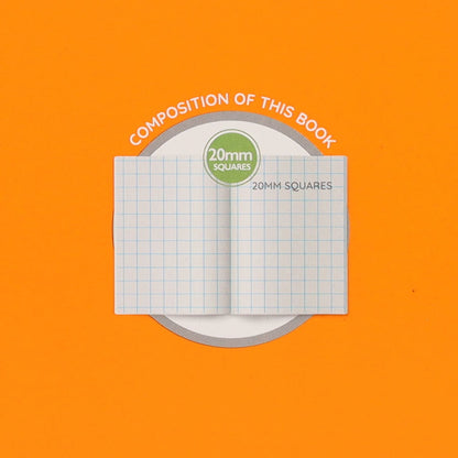 Ormond 40Pg 20mm Sq Junior Sum Copy - 20 Pack - ABC School Supplies
