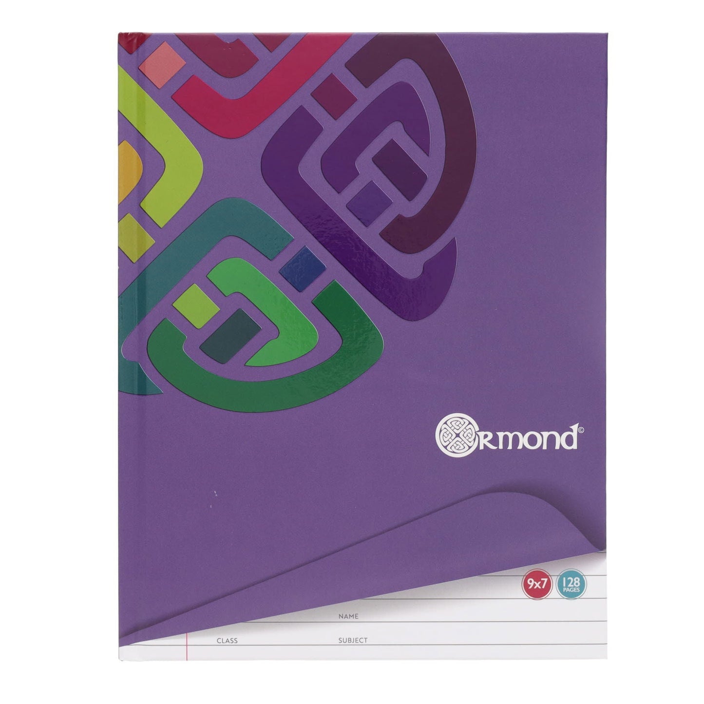 Ormond 9X7 128 Page Hardcover Notebook Value Pack Of 50 - ABC School Supplies