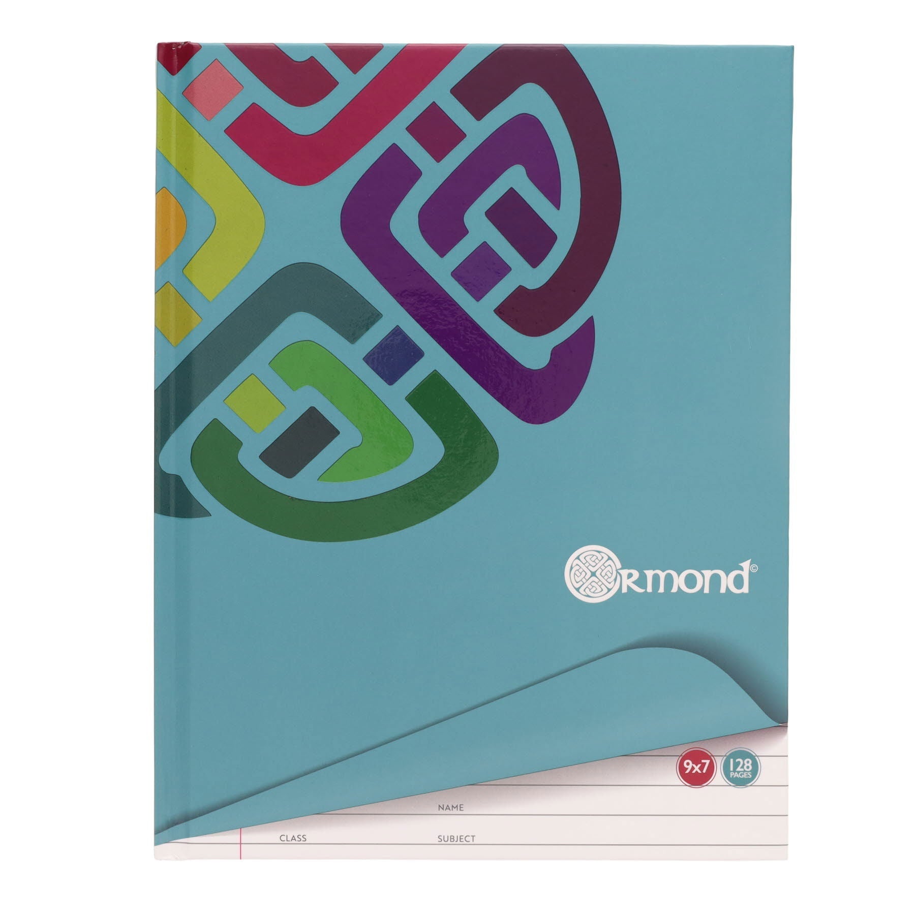 Ormond 9X7 128 Page Hardcover Notebook Value Pack Of 50 - ABC School Supplies