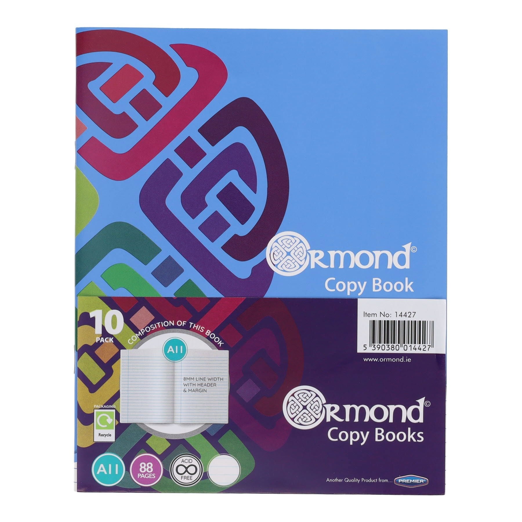 Ormond A11 88 Page Copy Pack Of 10 - ABC School Supplies