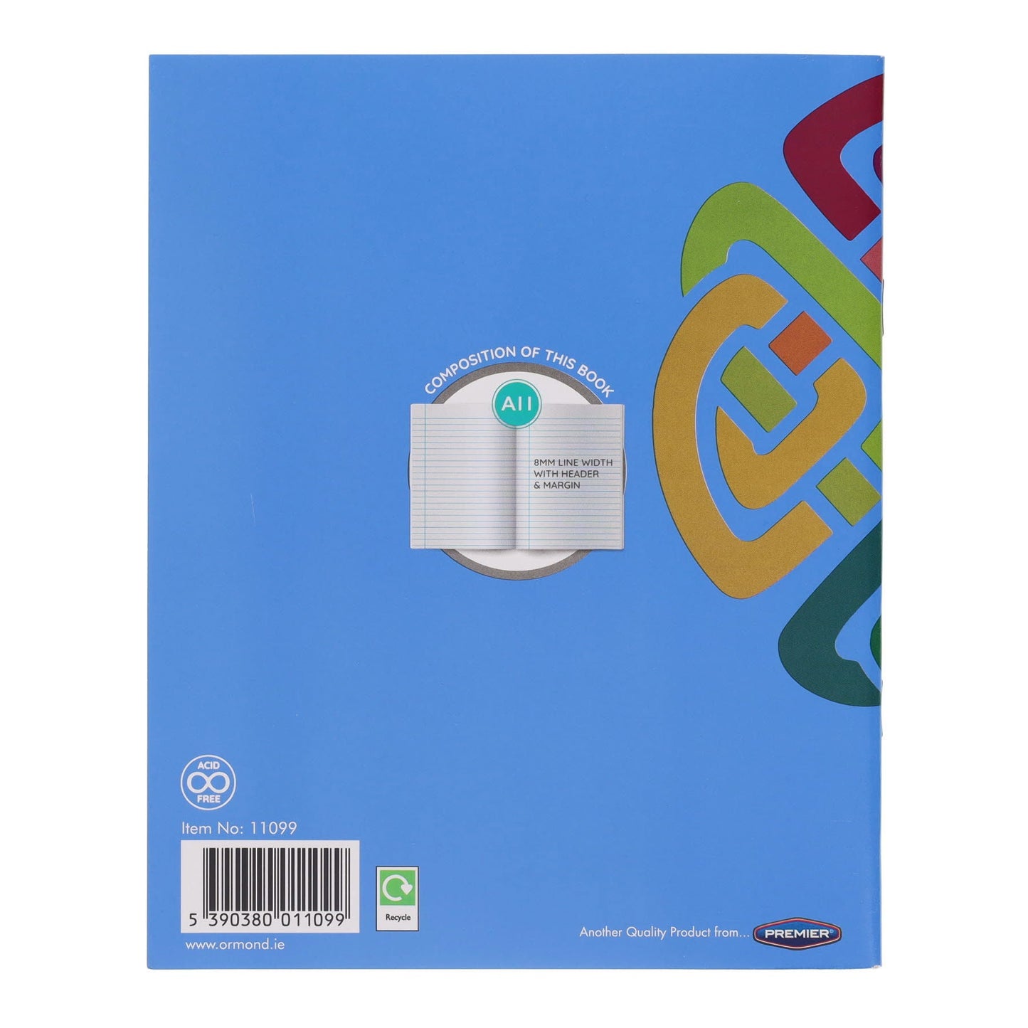 Ormond A11 88 Page Copy Pack Of 10 - ABC School Supplies
