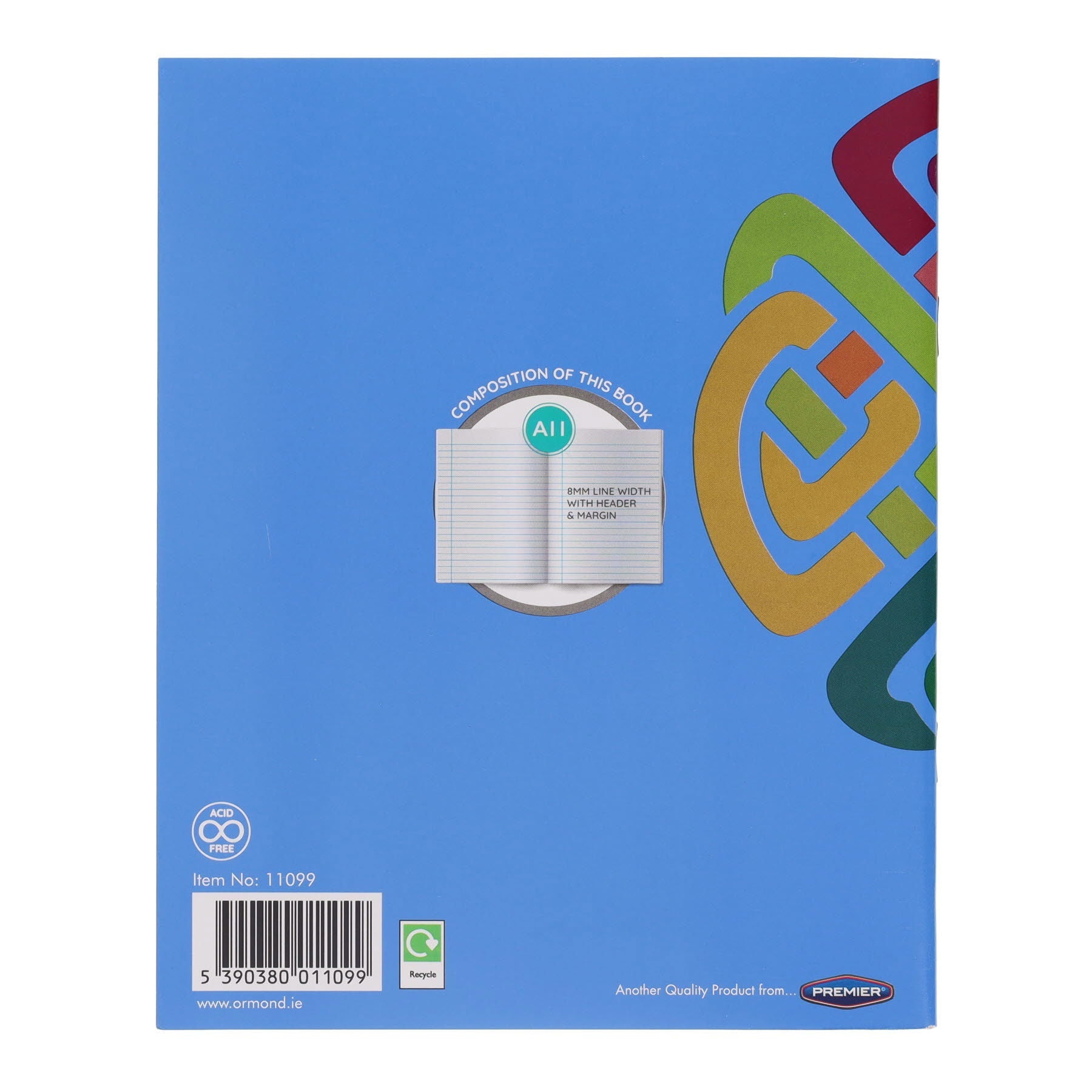 Ormond A11 88 Page Copy Pack Of 10 - ABC School Supplies