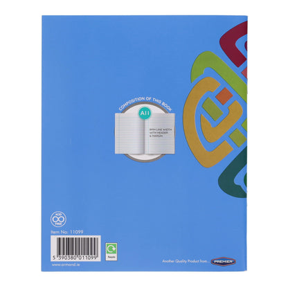 Ormond A11 88 Page Copy Pack Of 10 - ABC School Supplies