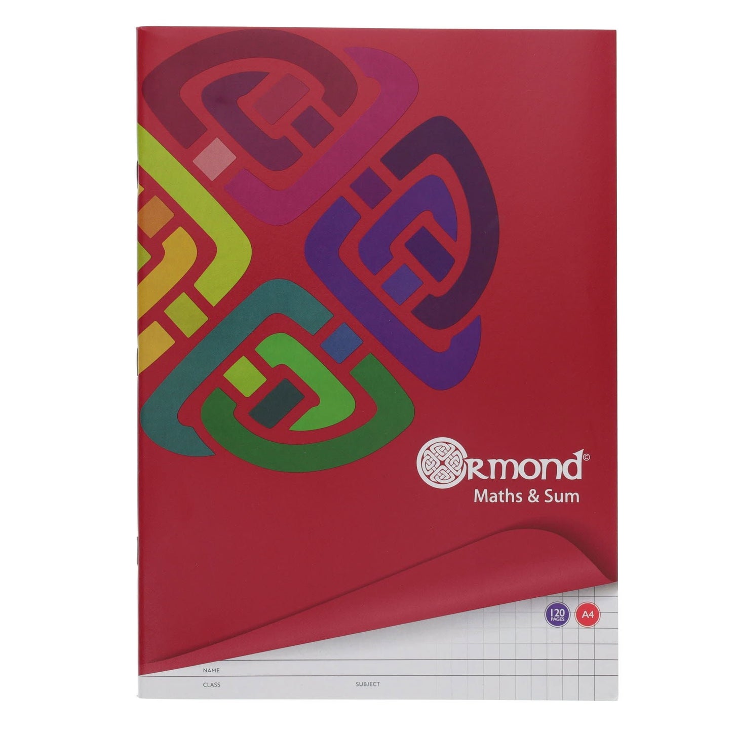 Ormond A4 120 Page Maths Copy Book - ABC School Supplies