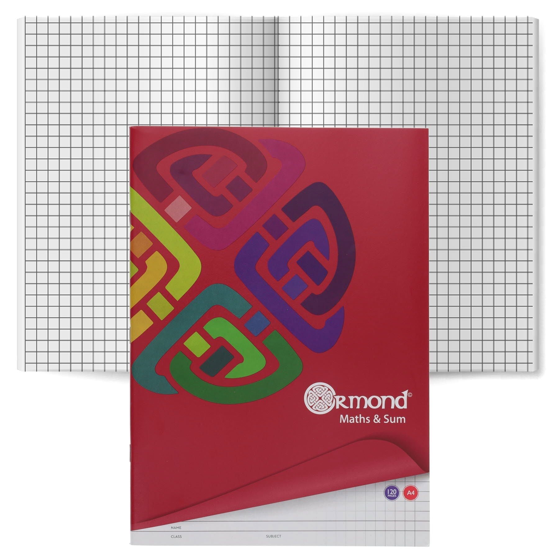 Ormond A4 120 Page Maths Copy Book - ABC School Supplies