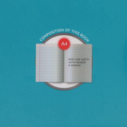 Ormond A4 120pg Durable Cover Manuscript Book Pack of 5 - ABC School Supplies