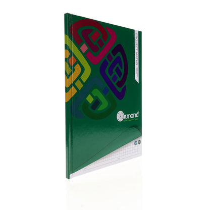 Ormond A4 128 Page 5mm Sq Hardcover Project Maths Copy - ABC School Supplies