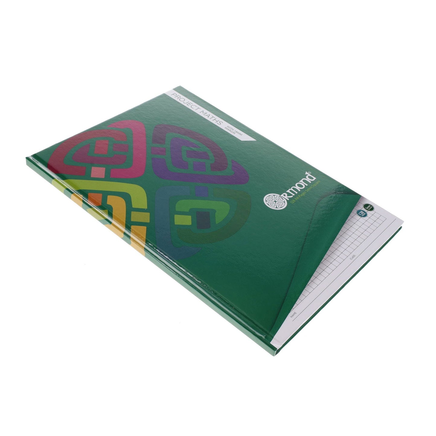 Ormond A4 128 Page 5mm Sq Hardcover Project Maths Copy - ABC School Supplies