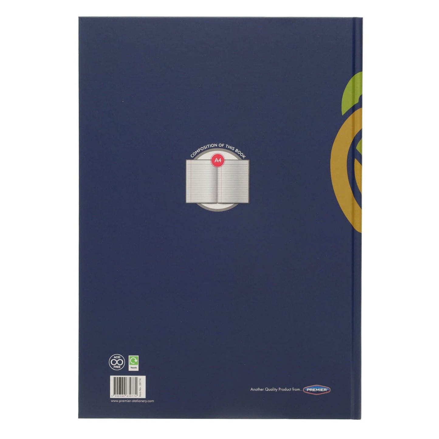 Ormond A4 160pg Hardback Notebook - ABC School Supplies