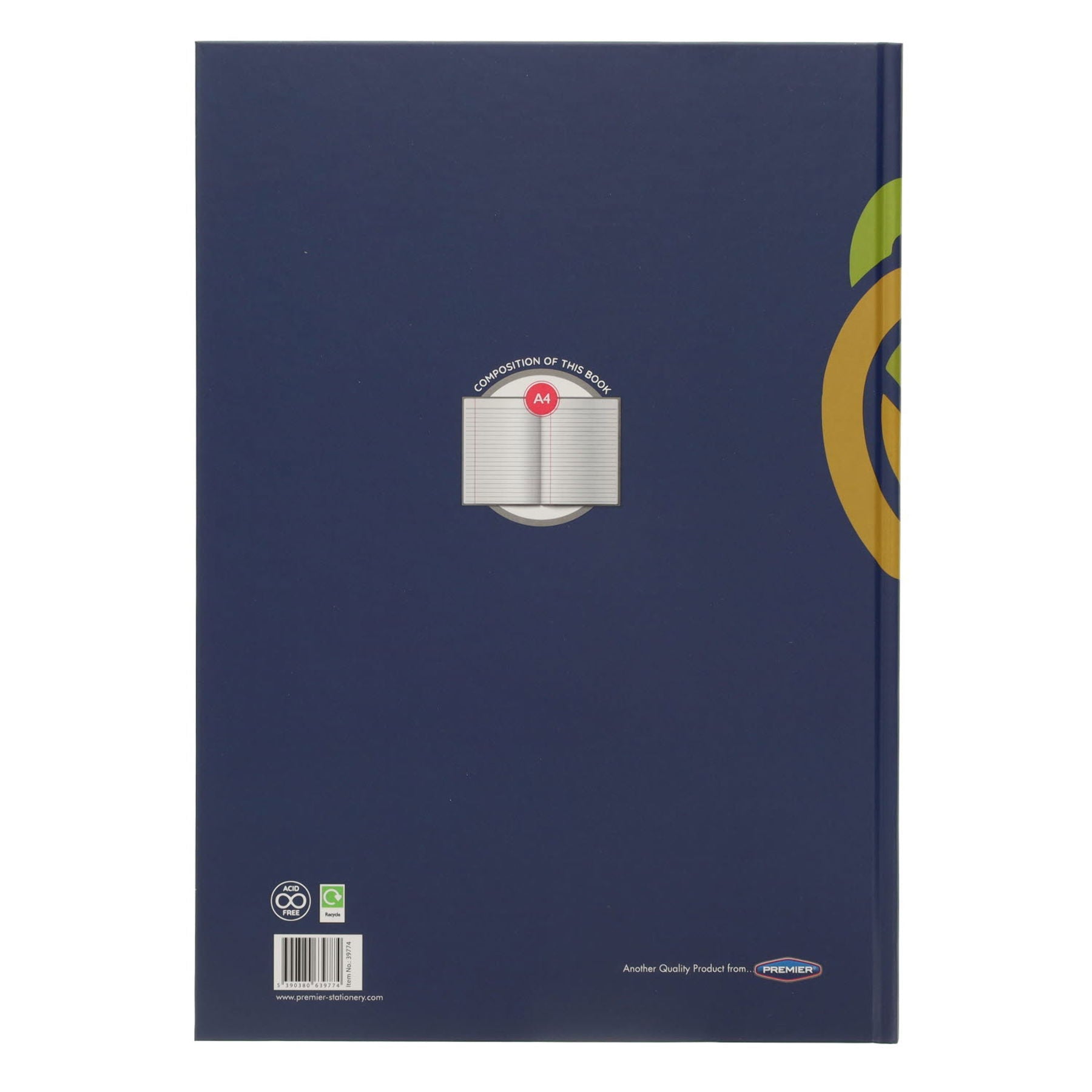 Ormond A4 160pg Hardback Notebook - ABC School Supplies