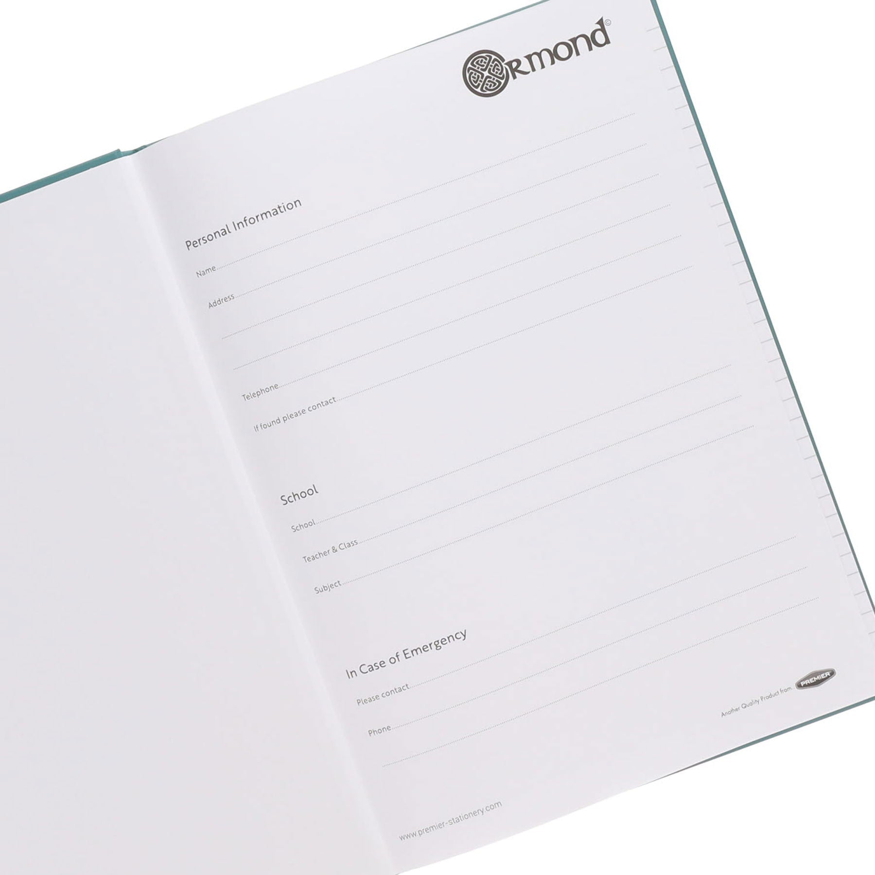 Ormond A4 160pg Hardback Notebook - ABC School Supplies