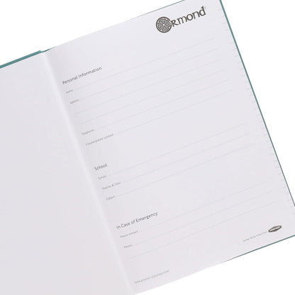 Ormond A4 160pg Hardback Notebook - ABC School Supplies