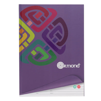 Ormond A4 160pg Hardback Notebook - ABC School Supplies