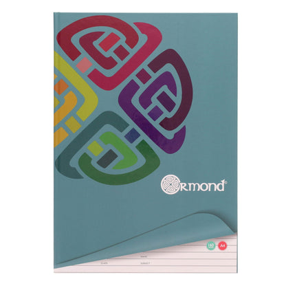Ormond A4 160pg Hardback Notebook - ABC School Supplies