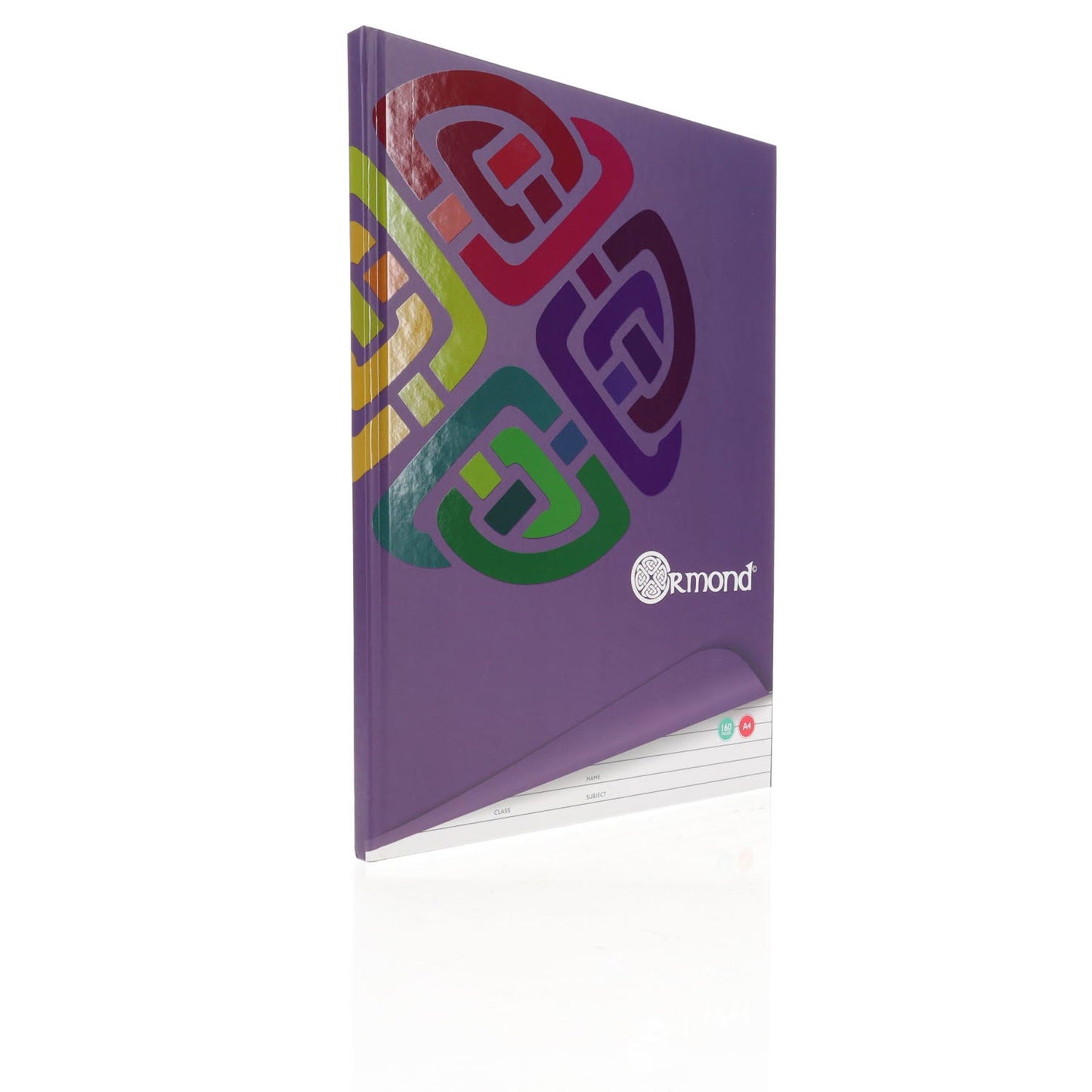 Ormond A4 160pg Hardback Notebook - ABC School Supplies