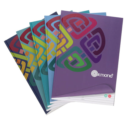 Ormond A4 160pg Hardback Notebook - ABC School Supplies