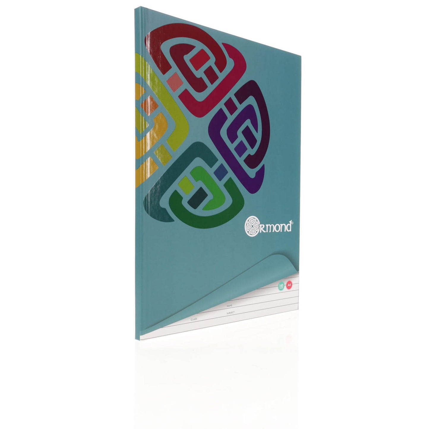 Ormond A4 160pg Hardback Notebook - ABC School Supplies
