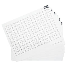 Ormond A4 2cm Grid Whiteboards Pack Of 10 - ABC School Supplies