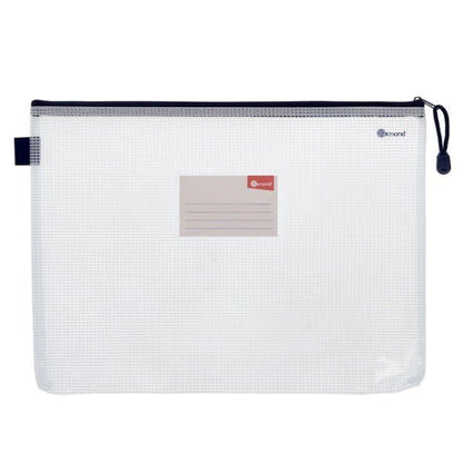 Ormond A4+ Extra Durable Mesh Wallet - Clear Pearl - ABC School Supplies