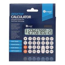 Ormond Blue 12 Digit Desktop Calculator - ABC School Supplies