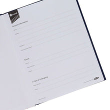 Ormond Blue 9x7 128pg Hardback Notebook - ABC School Supplies