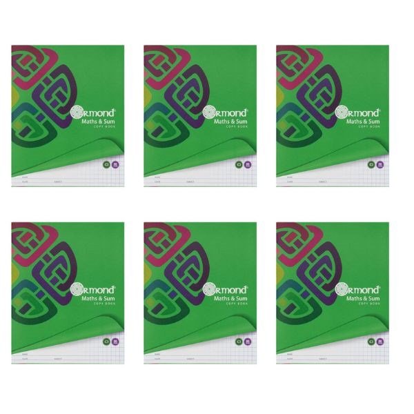 **Ormond C3 88 Page Sum Copies Pack Of 180 - ABC School Supplies