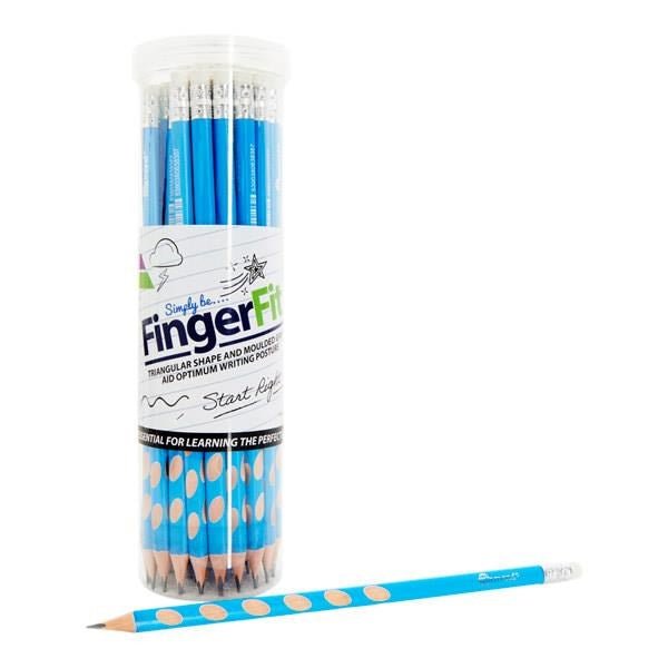 Ormond Finger Fit Triangular Shape Pencil Tub Of 36 - ABC School Supplies