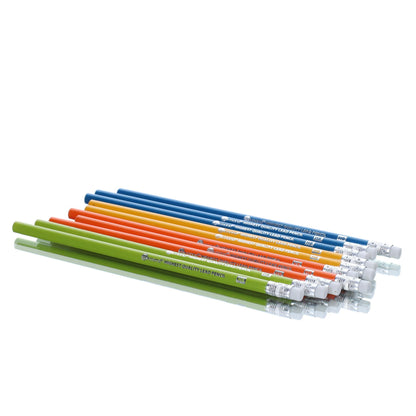 Ormond HB Neon Rubber Tipped Pencils Pack of 10 - ABC School Supplies