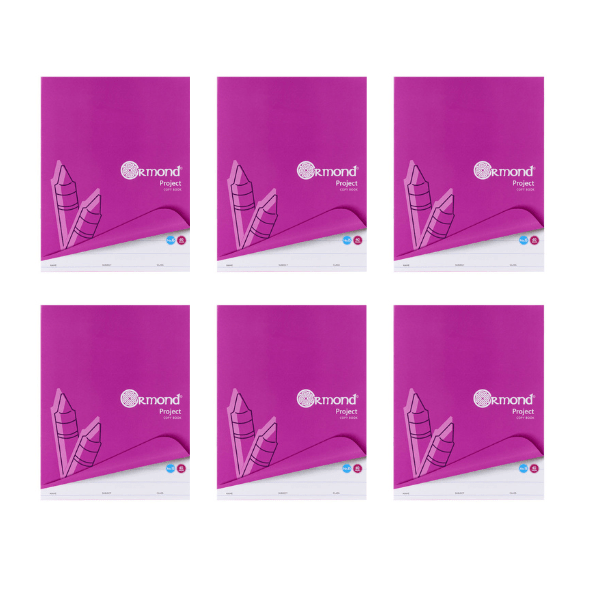 Ormond No. 15 40 Page Project Book - Pack Of 320 - ABC School Supplies