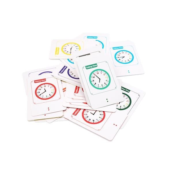Ormond Quick Glance Flash Cards - Telling Time - ABC School Supplies