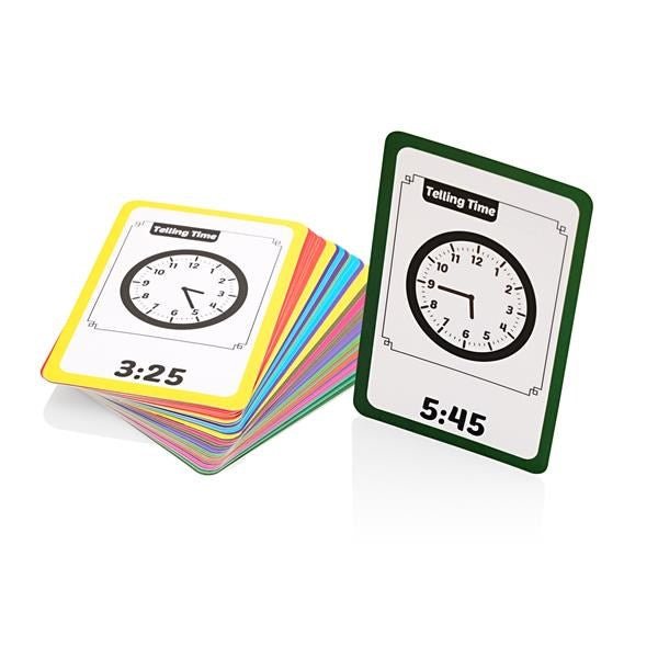 Ormond Quick Glance Flash Cards - Telling Time - ABC School Supplies