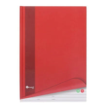 Ormond Red A4 160pg Hardback Notebook - ABC School Supplies