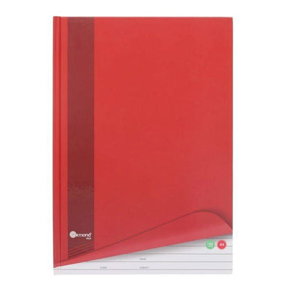 Ormond Red A4 160pg Hardback Notebook - ABC School Supplies