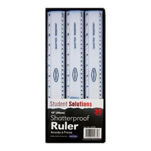 Ormond Shatterproof 30cm Clear Ruler - ABC School Supplies