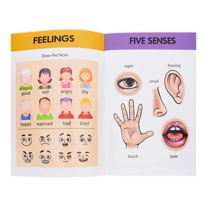 **Ormond Wipe Clean Activity Book - Body Parts & The 5 Senses - ABC School Supplies