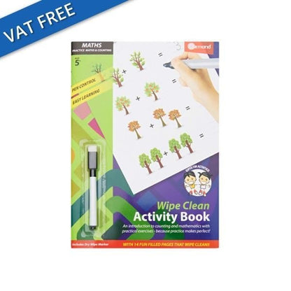 **Ormond Wipe Clean Activity Book - Early Maths and Counting - ABC School Supplies
