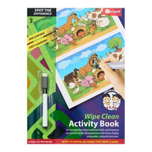 **Ormond Wipe Clean Activity Book - Spot The Differences - ABC School Supplies
