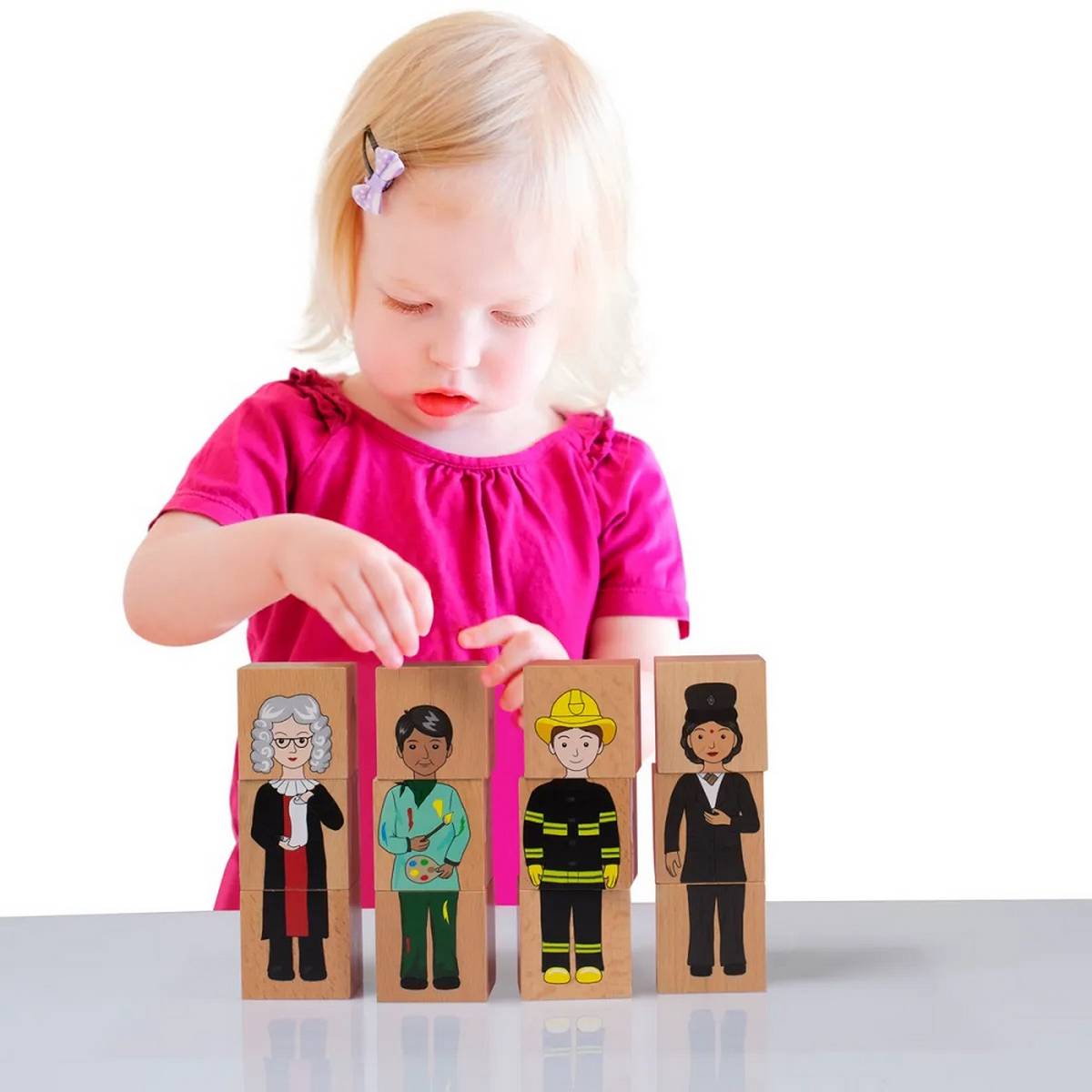 Our Community Wooden Blocks - ABC School Supplies