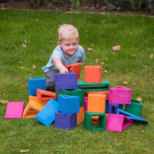 Outdoor Coloured Hollow Block Set - ABC School Supplies