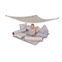 Outdoor/Indoor Baby Feather Print Mat, Cushion & Canopy Set - ABC School Supplies