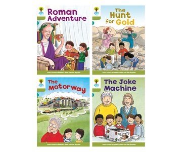 Oxford Reading Tree: Biff, Chip And Kipper Stories: Oxford Level 7: Mixed Pack Of 4 - ABC School Supplies