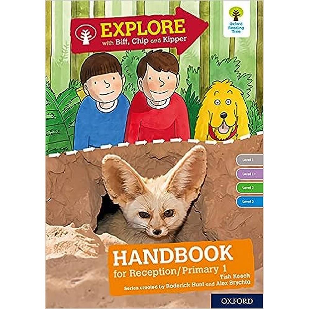 Oxford Reading Tree Explore With Biff, Chip And Kipper: Levels 1 To 3: Reception/P1 Handbook - ABC School Supplies