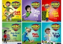 Oxford Reading Tree Hero Academy Level 1+, Lilac/Pink Book Band: Class Pack - ABC School Supplies