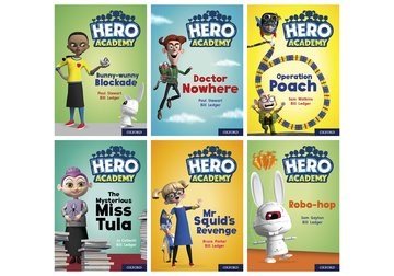 Oxford Reading Tree Hero Academy Level 11, Lime Book Band: Mixed Pack - ABC School Supplies