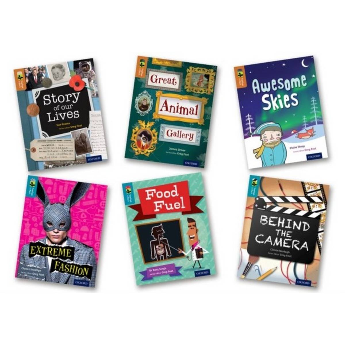 Oxford Reading Tree Treetops Infact: Oxford Level 8/9: Pack Of 6 - ABC School Supplies