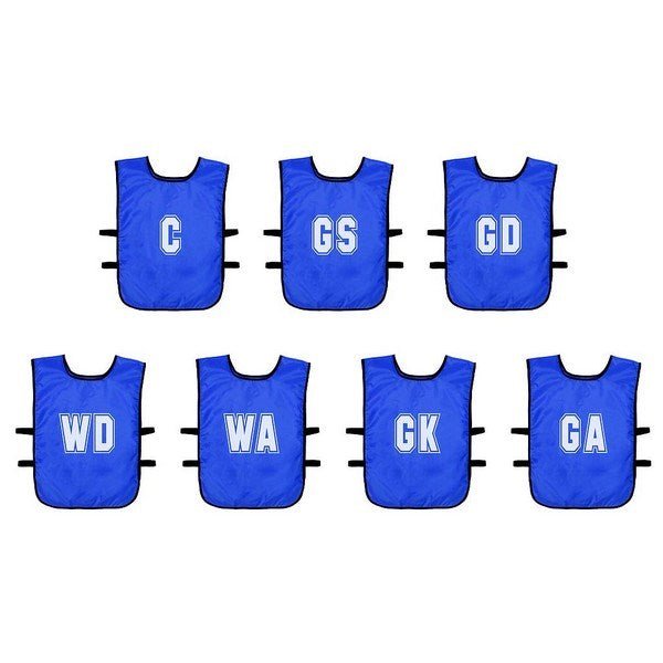 (Pack of 7) Mesh Netball Training Bibs (Infants, Kids) - ABC School Supplies