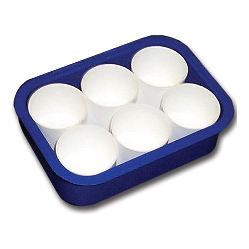 Paint Trays With 6 Containers (4 Pack) - ABC School Supplies