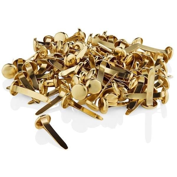 Paper Fasteners Pack of 100 19mm - ABC School Supplies