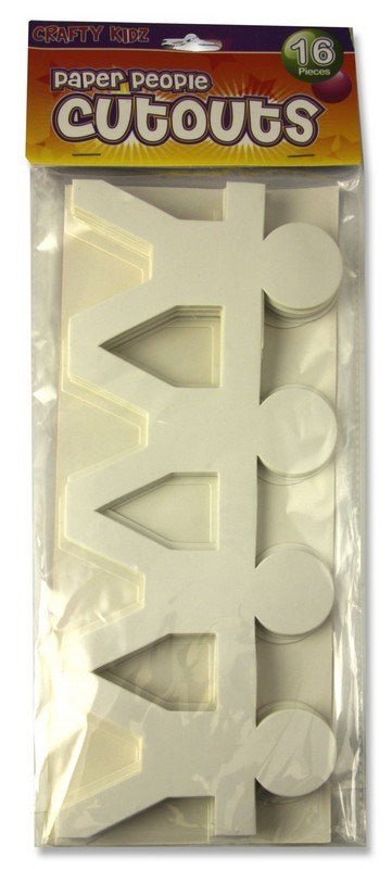 Paper People Cut Outs - ABC School Supplies