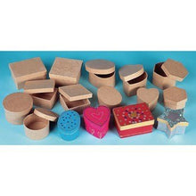 Papier Mache Boxes - Pack Of 12 - ABC School Supplies